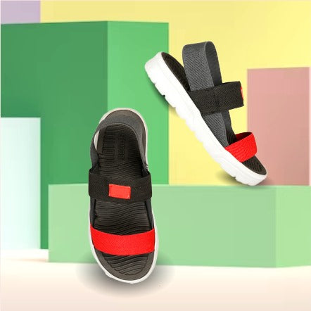 Archid Boy Strappy Sandal - Red
